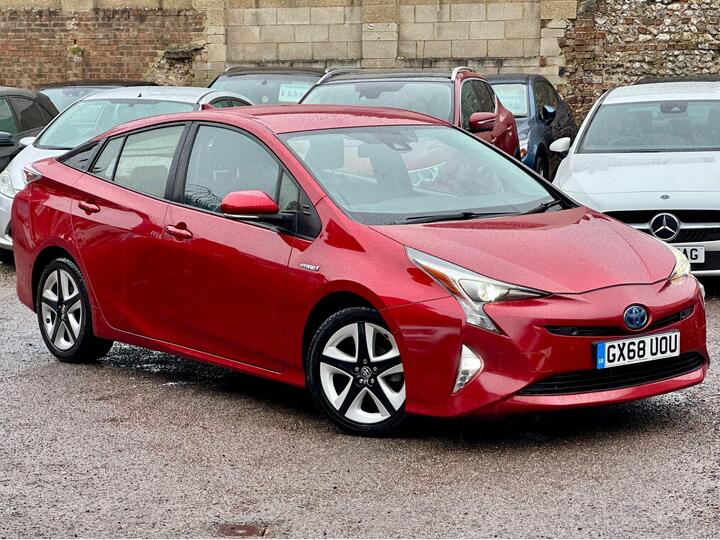 Toyota Prius 1.8 VVT-h Excel CVT Euro 6 (s/s) 5dr (15in Alloy)