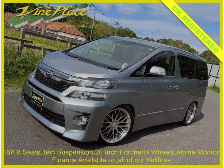 Toyota VELLFIRE 2.4Z, 8 Seats, Auto + FINANCE AT Www.vineplace.co.uk +