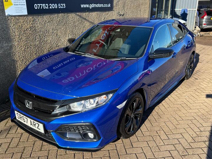 Honda Civic 1.0 VTEC Turbo SR CVT Euro 6 (s/s) 5dr