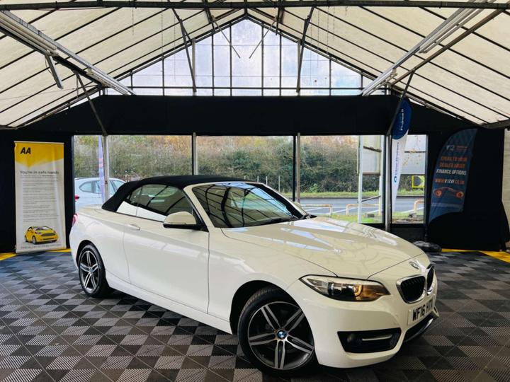 BMW 2 SERIES 2.0 218d Sport Euro 6 (s/s) 2dr