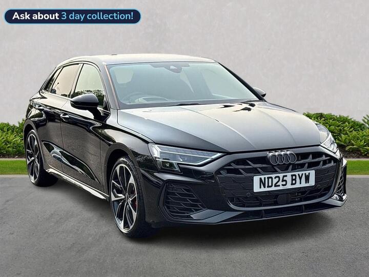 Audi A3 2.0 TFSI Black Edition Sportback S Tronic Quattro Euro 6 (s/s) 5dr