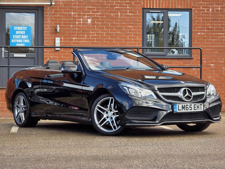 Mercedes-Benz E CLASS 2.1 E220 BlueTEC AMG Line Cabriolet G-Tronic+ Euro 6 (s/s) 2dr