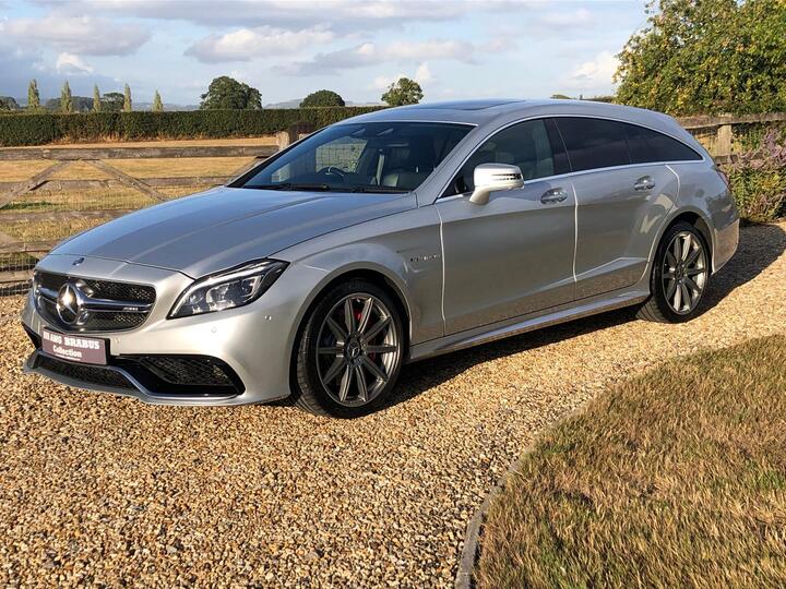 Mercedes-Benz CLS 5.5 CLS63 V8 AMG S Shooting Brake SpdS MCT Euro 6 (s/s) 5dr Mercedes-Benz CLS 5.5 CLS63 V8 AMG S Shooting Brake SpdS MCT Euro 6 (s/s) 5dr