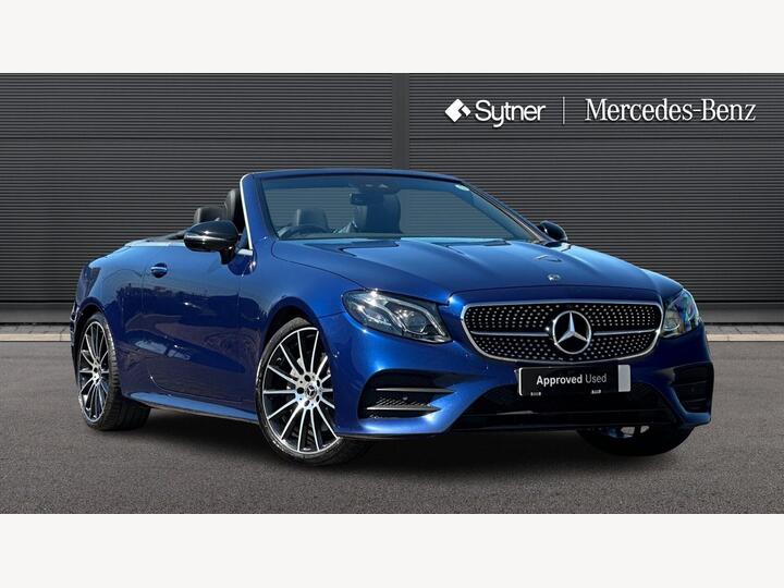 Mercedes-Benz E Class 2.0 E220d AMG Line (Premium Plus) Cabriolet G-Tronic+ Euro 6 (s/s) 2dr