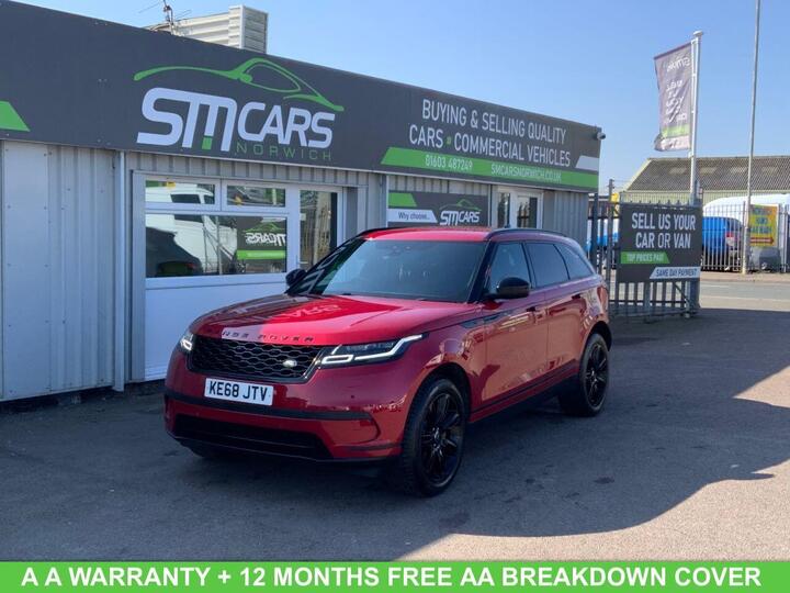 Land Rover RANGE ROVER VELAR 2.0 D240 S Auto 4WD Euro 6 (s/s) 5dr