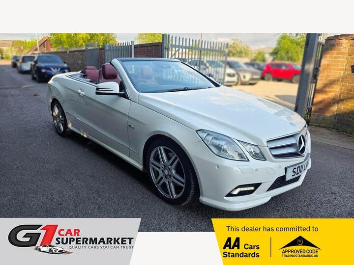 Mercedes-Benz E Class 3.0 E350 CDI V6 BlueEfficiency Sport Cabriolet G-Tronic Euro 5 2dr