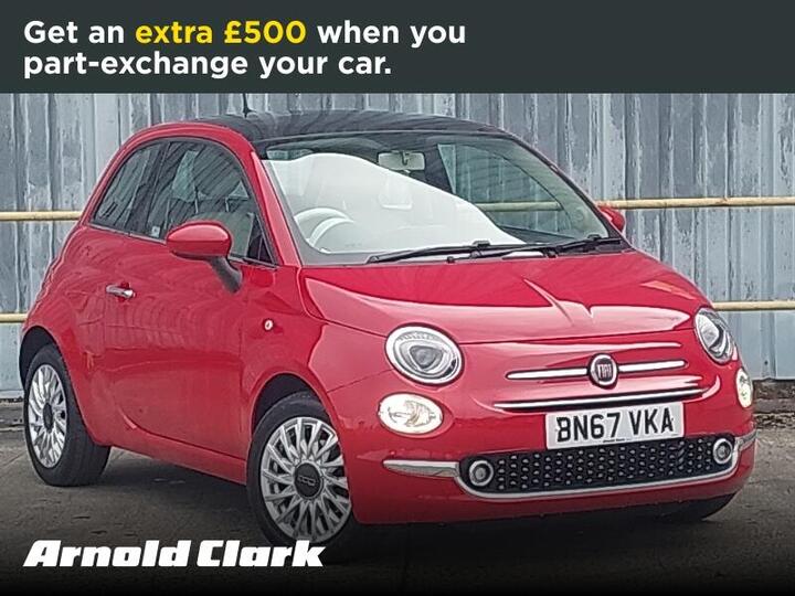 Fiat 500 1.2 Lounge Euro 6 (s/s) 3dr
