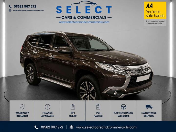 Mitsubishi Shogun Sport 2.4D 4 Auto 4WD Euro 6 5dr