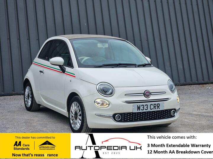 Fiat 500C 0.9 TwinAir Lounge Dualogic Euro 6 (s/s) 2dr