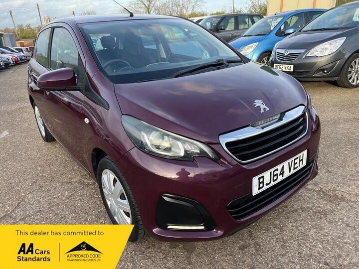 Peugeot 108 1.0 VTi Active Euro 5 5dr Euro 5 Peugeot 108 1.0 VTi Active Euro 5 5dr Euro 5