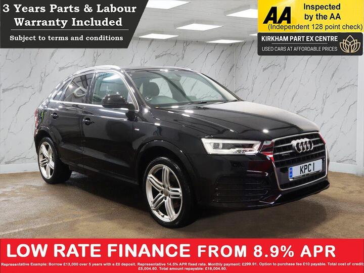 Audi Q3 2.0 TDI S Line Plus Quattro Euro 6 (s/s) 5dr