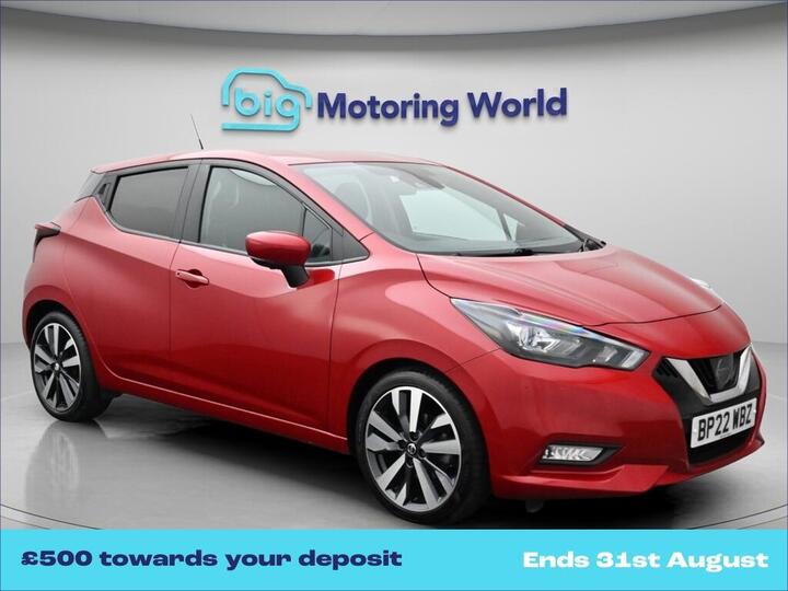 Nissan Micra 1.0 IG-T Tekna Euro 6 (s/s) 5dr
