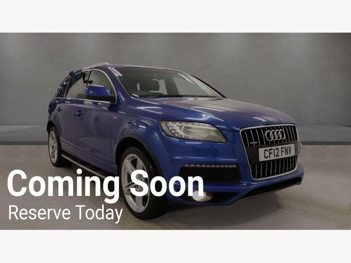 Audi Q7 3.0 TDI V6 S Line Tiptronic Quattro Euro 5 (s/s) 5dr
