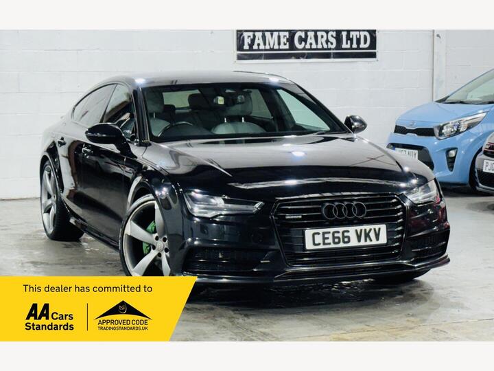 Audi A7 3.0 TDI V6 Black Edition Sportback S Tronic Quattro Euro 6 (s/s) 5dr
