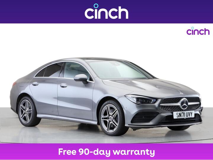 Mercedes-Benz CLA 1.3 CLA250e 15.6kWh AMG Line (Premium Plus) Coupe 8G-DCT Euro 6 (s/s) 4dr Mercedes-Benz CLA 1.3 CLA250e 15.6kWh AMG Line (Premium Plus) Coupe 8G-DCT Euro 6 (s/s) 4dr