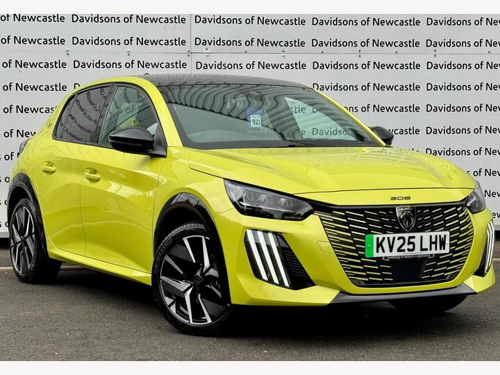 Peugeot E-208 51kWh GT Auto 5dr (7.4kW Charger)