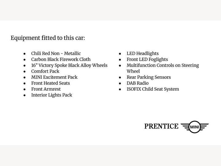 MINI Convertible 1.5 Cooper Classic Euro 6 (s/s) 2dr