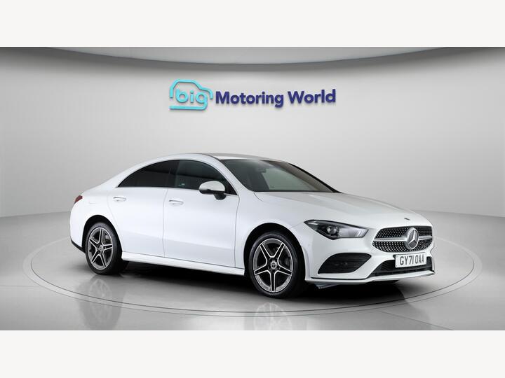 Mercedes-Benz CLA 1.3 CLA250e 15.6kWh AMG Line (Premium) Coupe 8G-DCT Euro 6 (s/s) 4dr Mercedes-Benz CLA 1.3 CLA250e 15.6kWh AMG Line (Premium) Coupe 8G-DCT Euro 6 (s/s) 4dr