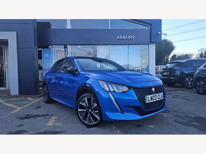 Peugeot E-208 50kWh GT Auto 5dr (7kW Charger)