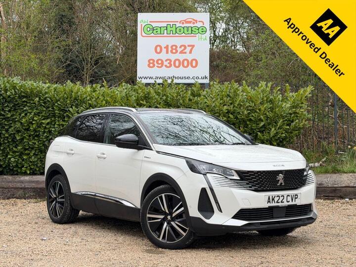 Peugeot 3008 1.6 13.2kWh GT E-EAT 4WD Euro 6 (s/s) 5dr