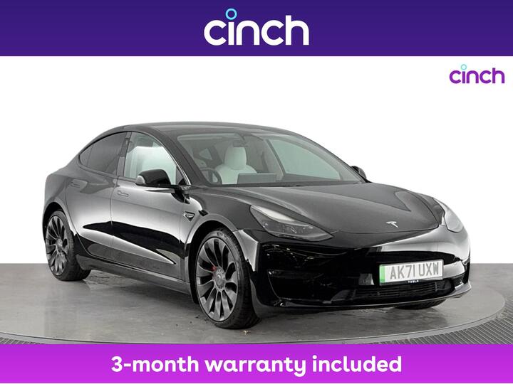 Tesla Model 3 (Dual Motor) Performance Auto 4WDE 4dr (Performance Upgrade)