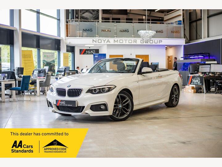 BMW 2 SERIES 2.0 220d M Sport Euro 6 (s/s) 2dr