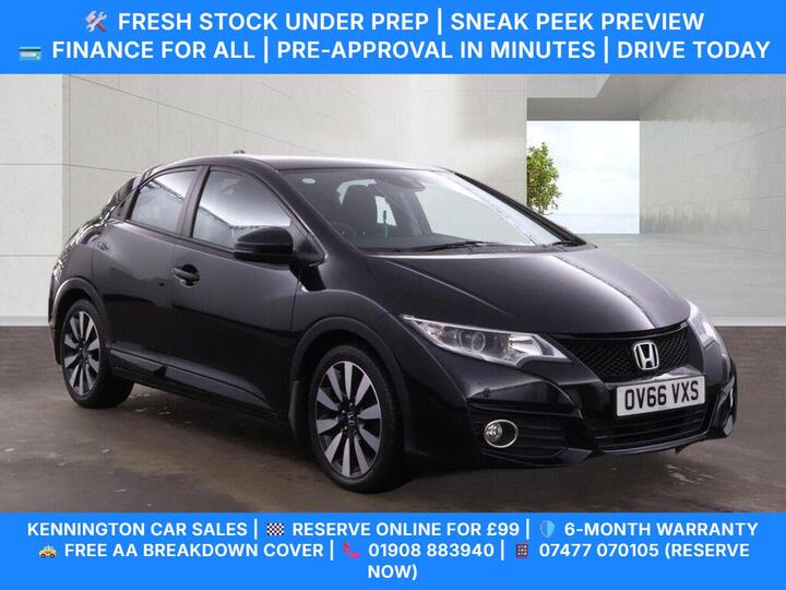 Honda Civic 1.8 I-VTEC SE Plus (Navi) Auto Euro 6 5dr