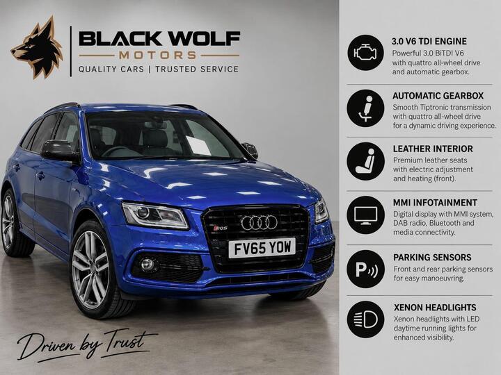 Audi SQ5 3.0 BiTDI V6 Plus Tiptronic Quattro Euro 6 (s/s) 5dr
