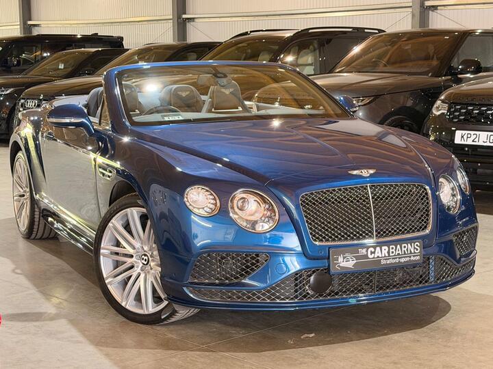 Bentley Continental 6.0 W12 GTC Speed Auto 4WD Euro 6 2dr Bentley Continental 6.0 W12 GTC Speed Auto 4WD Euro 6 2dr
