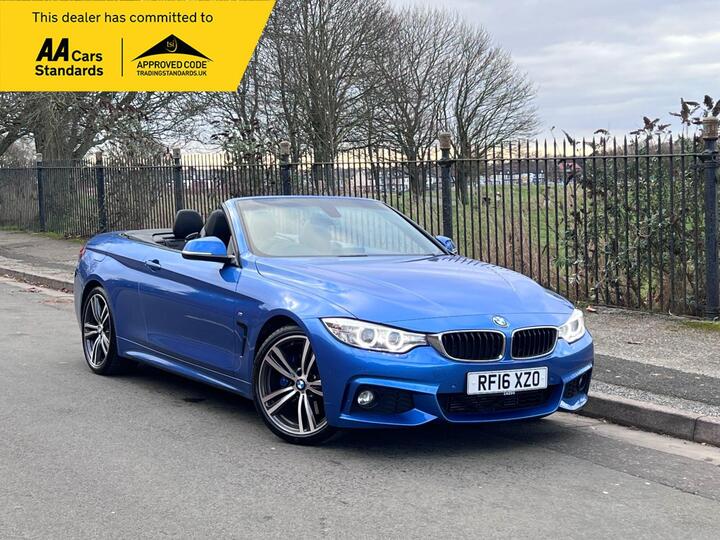 BMW 4 SERIES 2.0 420d M Sport Auto Euro 6 (s/s) 2dr