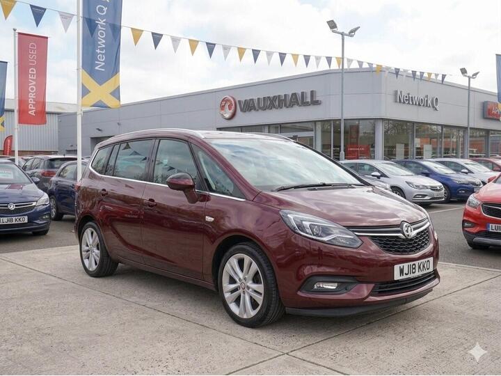 Vauxhall Zafira Tourer 1.4i Turbo SRi Nav Euro 6 5dr Vauxhall Zafira Tourer 1.4i Turbo SRi Nav Euro 6 5dr