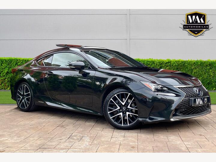 Lexus RC 2.5 300h F Sport Black Edition E-CVT Euro 6 (s/s) 2dr