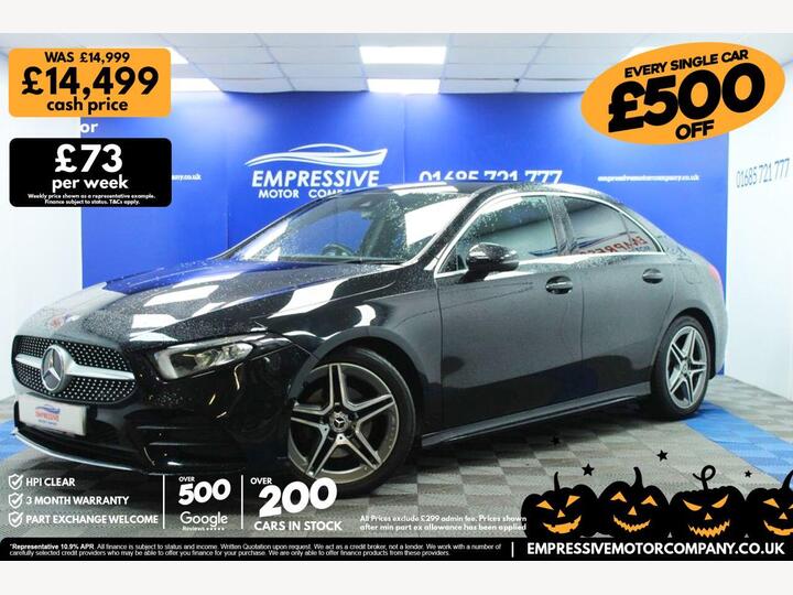 Mercedes-Benz A CLASS 1.3 A200 AMG Line 7G-DCT Euro 6 (s/s) 4dr