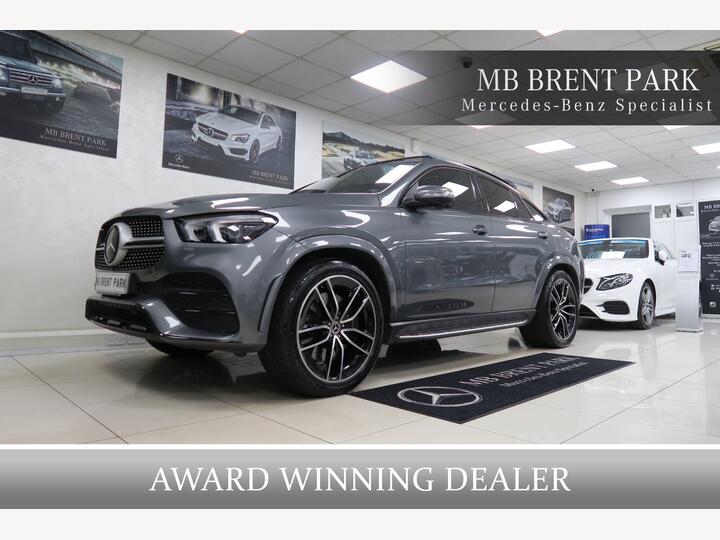 Mercedes-Benz GLE 2.0 GLE350de 31.2kWh AMG Line (Premium Plus) Coupe G-Tronic 4MATIC Euro 6 (s/s) 5dr Mercedes-Benz GLE 2.0 GLE350de 31.2kWh AMG Line (Premium Plus) Coupe G-Tronic 4MATIC Euro 6 (s/s) 5dr