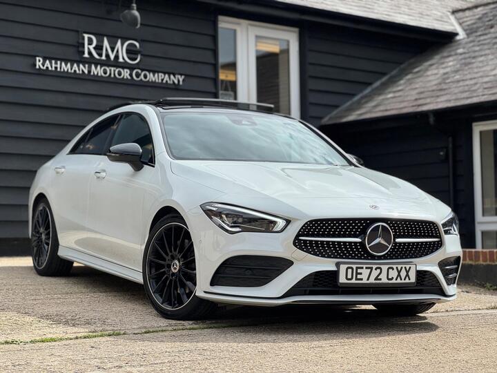 Mercedes-Benz CLA 1.3 CLA200 AMG Line Night Edition (Premium Plus) Coupe 7G-DCT Euro 6 (s/s) 4dr Mercedes-Benz CLA 1.3 CLA200 AMG Line Night Edition (Premium Plus) Coupe 7G-DCT Euro 6 (s/s) 4dr