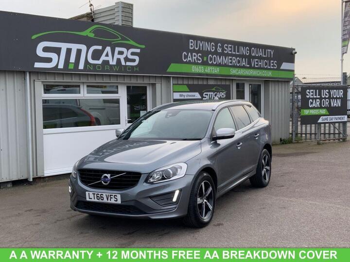 Volvo XC60 2.0 D4 R-Design Lux Nav Auto Euro 6 (s/s) 5dr