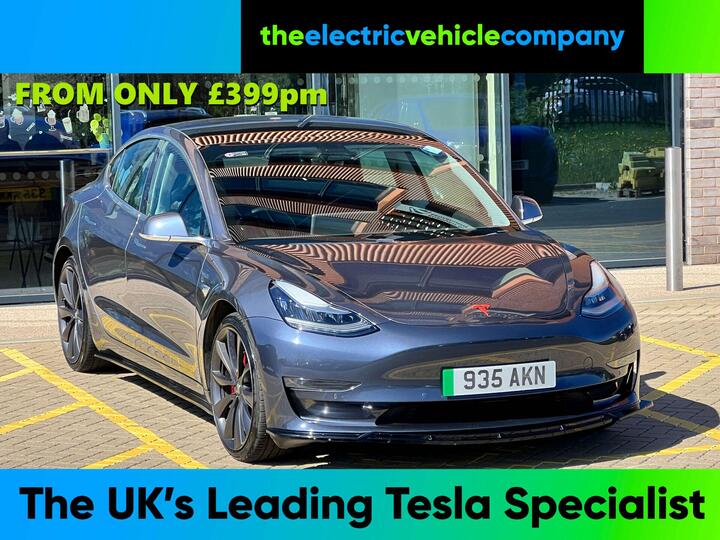 Tesla MODEL 3 (Dual Motor) Performance Auto 4WDE 4dr (Performance Upgrade)