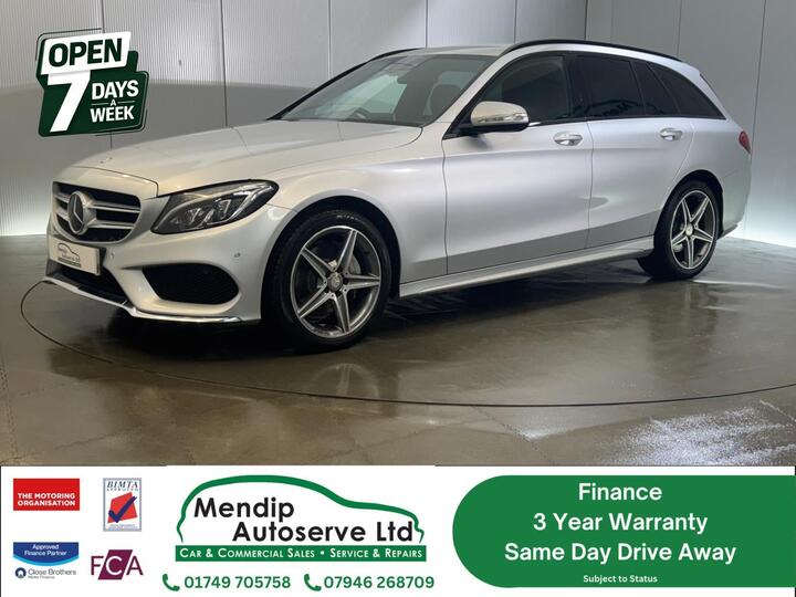 Mercedes-Benz C Class 2.0 C200 AMG Line (Premium) Estate 5dr Petrol 7G-Tronic+ Euro 6 (s/s) (184 Ps)