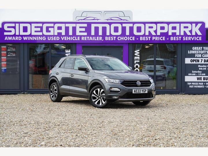 Volkswagen T-ROC 1.0 TSI Active Euro 6 (s/s) 5dr Volkswagen T-ROC 1.0 TSI Active Euro 6 (s/s) 5dr