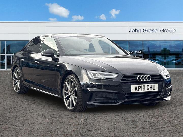Audi A4 2.0 TDI Black Edition S Tronic Quattro Euro 6 (s/s) 4dr
