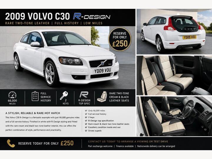 Volvo C30 1.6 R-Design Sport 2dr