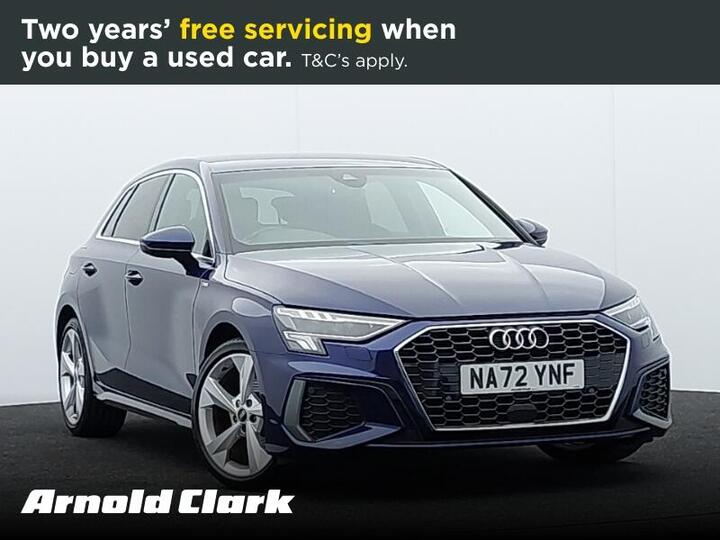 Audi A3 1.0 TFSI 30 S Line Sportback Euro 6 (s/s) 5dr