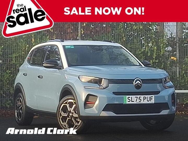 Citroen E-C3 Standard Range 44kWh PLUS Auto 5dr (7.4kW Charger)
