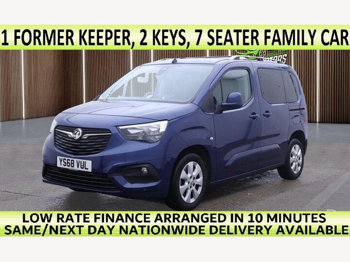 Vauxhall COMBO LIFE 1.2 Turbo Energy Euro 6 (s/s) 5dr (7 Seat)