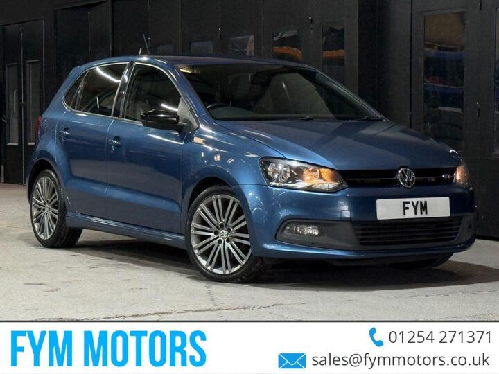 Volkswagen POLO 1.4 TSI BlueMotion Tech ACT BlueGT Euro 5 (s/s) 5dr Volkswagen POLO 1.4 TSI BlueMotion Tech ACT BlueGT Euro 5 (s/s) 5dr