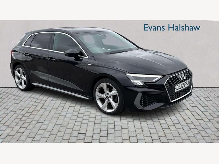 Audi A3 SPORTBACK 1.0 TFSI 30 S Line Sportback S Tronic Euro 6 (s/s) 5dr