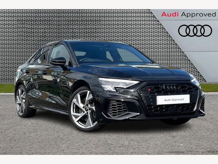 Audi S3 Saloon 2.0 TFSI Black Edition S Tronic Quattro Euro 6 (s/s) 4dr