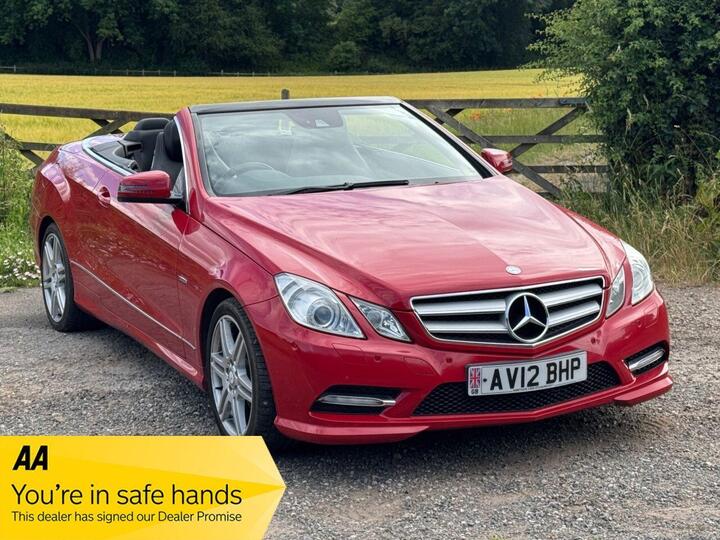 Mercedes-Benz E CLASS 2.1 E250 CDI BlueEfficiency Sport Edition 125 Cabriolet G-Tronic+ Euro 5 (s/s) 2dr