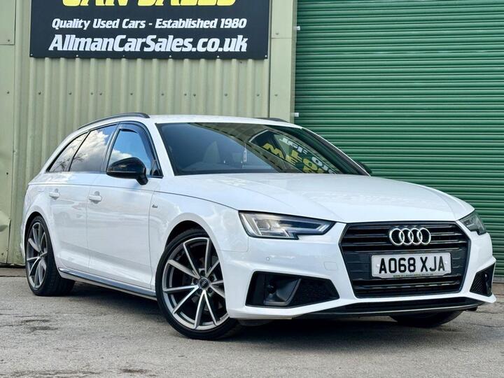 Audi A4 AVANT 2.0 TFSI 40 Black Edition S Tronic Euro 6 (s/s) 5dr Audi A4 AVANT 2.0 TFSI 40 Black Edition S Tronic Euro 6 (s/s) 5dr