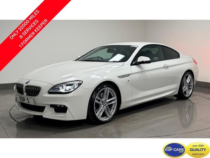 BMW 6 Series 3.0 640d M Sport Auto Euro 6 (s/s) 2dr